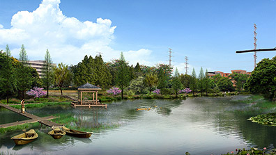 城鎮濱水綠地園林景觀設計的理念總結