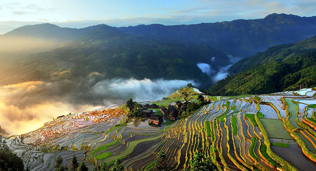 鄉村旅游景觀設計圖片
