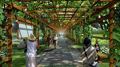 休閑農業觀光園景觀規劃設計思路