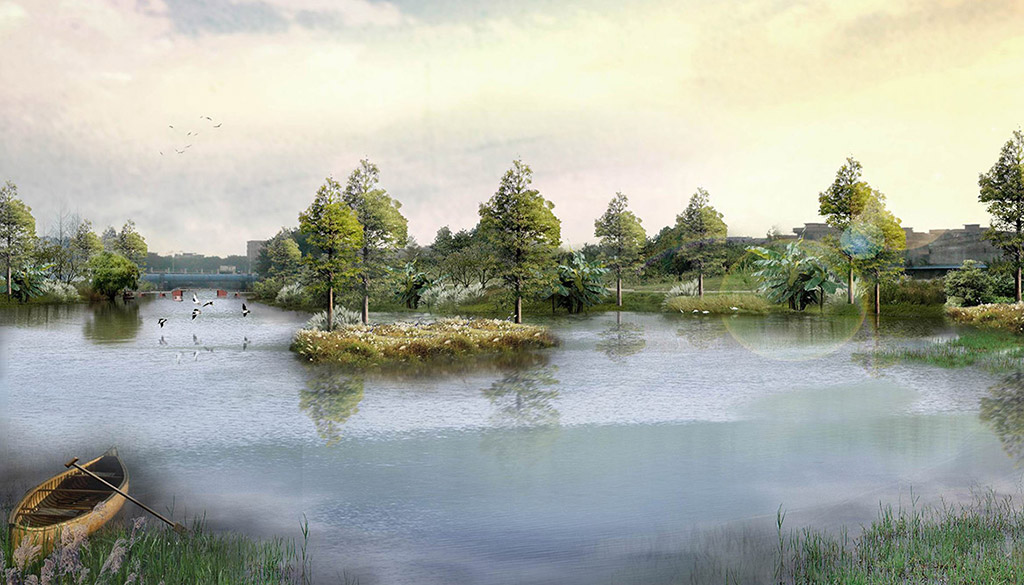 城市濕地公園植物景觀規劃設計
