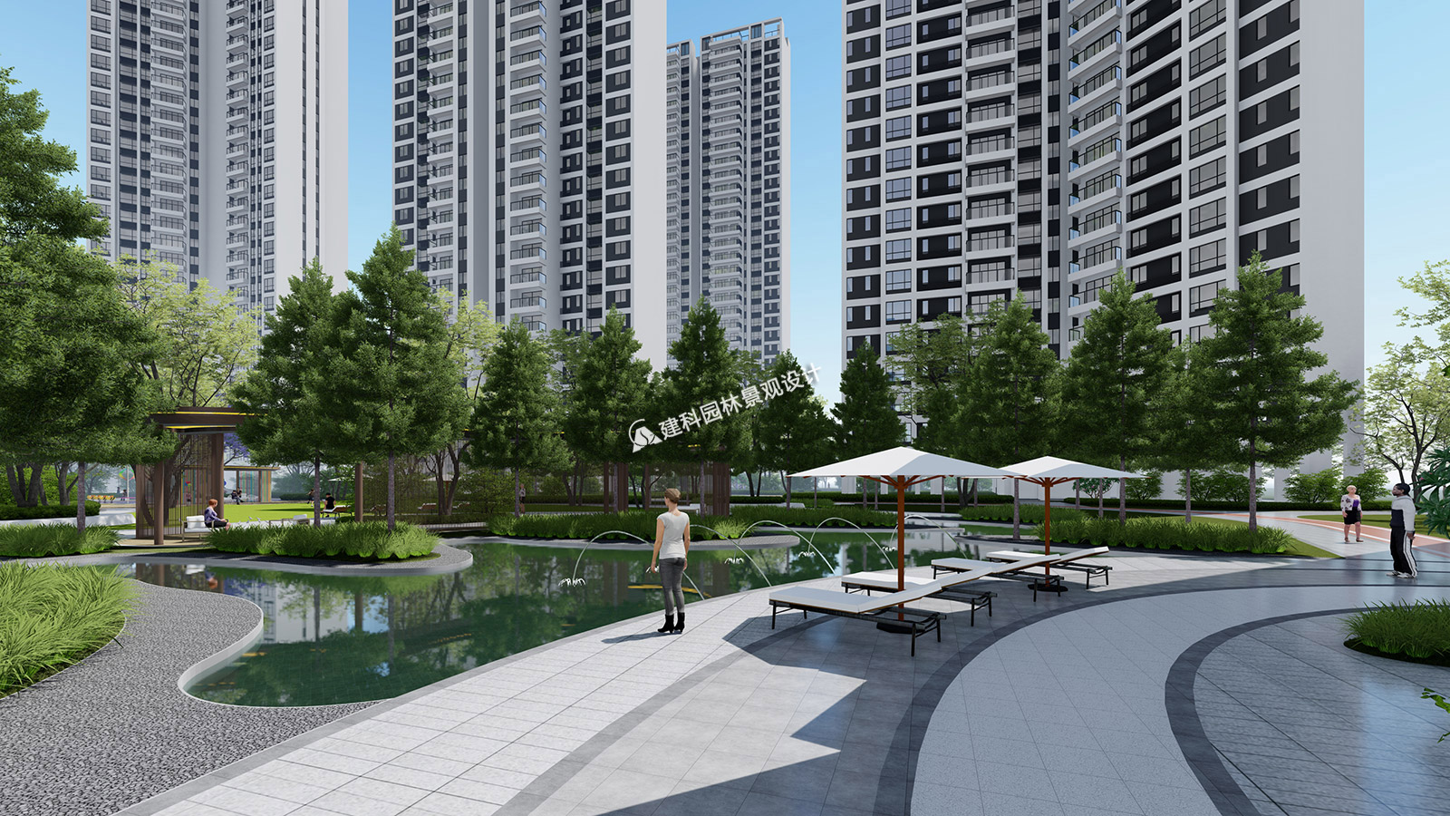 居住區景觀“海綿化”技術的融合