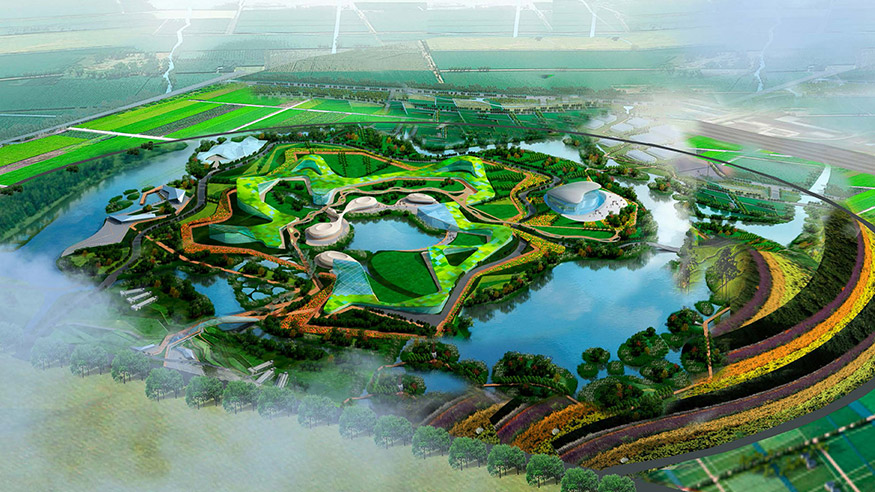麻涌鎮現代農業生態園規劃設計