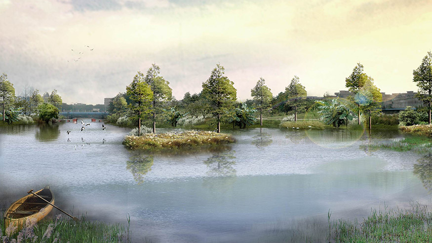 洪梅鎮梅沙村濕地公園整體規劃設計