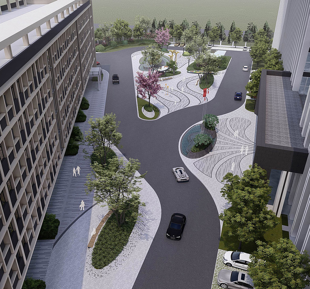 光輝智能產業園景觀設計圖2